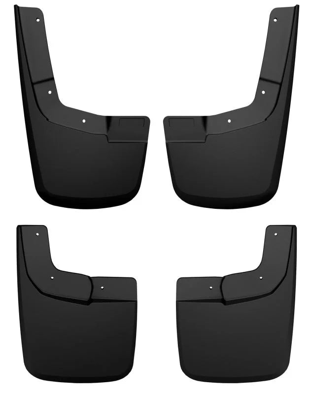 Husky Liners 2024 Ford Ranger XLT (Excl. Raptor) Front & Rear Mud Guards - Black - Main Product View