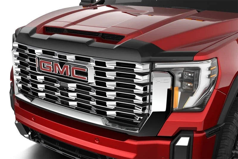 Husky Liners 2024 GMC Sierra 2500/3500HD Aeroskin Hood Protector - Smoke - Main Product View
