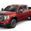 Load image into Gallery viewer, Husky Liners 2024 GMC Sierra 2500/3500HD Aeroskin Hood Protector - Smoke - Side View