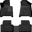 Load image into Gallery viewer, Husky Liners 2024 Hyundai Santa Fe Weatherbeater Front &amp; 2nd Seat Floor Liner - Black - Main Product View