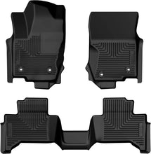 Load image into Gallery viewer, Husky Liners 2024 Lexus GX550 Weatherbeater Combo Black Floor Liners - Main Product View