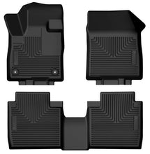 Load image into Gallery viewer, Husky Liners 2024 Lincoln Nautilus Weatherbeater Front &amp; 2nd Seat Floor Liner - Blk - Main Product View