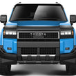 Load image into Gallery viewer, Husky Liners 2024+ Toyota Land Cruiser Aeroskin - Smoke - Detail View