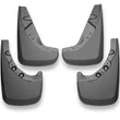 Load image into Gallery viewer, Husky Liners 2024 Toyota Tacoma CC/DC (w/Factory Flares) Front &amp; Rear Mud Guards - Black - Side View