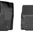 Load image into Gallery viewer, Husky Liners 2024 Toyota Tacoma Crew Cab w/Automatic Trans. X-act Contour Front Floor Liner - Black - Main Product View