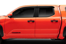 Load image into Gallery viewer, Husky Liners 2024 Toyota Tacoma DC Ventvisor Low Profile (4pc) - Smoke - Installation View