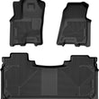 Load image into Gallery viewer, Husky Liners 2025 RAM 1500 CC Weatherbeater Front &amp; 2nd Seat Floorliner (3pc Set) - Blk - Main Product View
