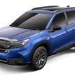 Load image into Gallery viewer, Husky Liners 2025 Subaru Forester Aeroskin Hood Protector - Chrome - Side View
