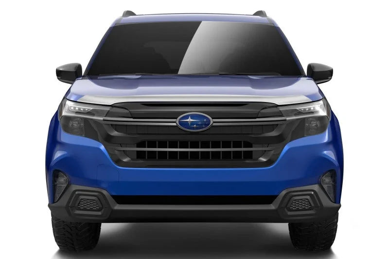 Husky Liners 2025 Subaru Forester Aeroskin Hood Protector - Chrome - Back View