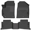 Load image into Gallery viewer, Husky Liners 21-22 Kia Seltos WeatherBeater Front &amp; 2nd Seat Floor Liners - Black - Main Product View