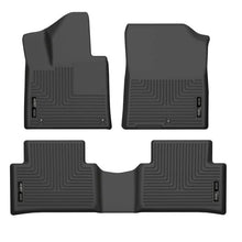 Load image into Gallery viewer, Husky Liners 21-22 Kia Sorento WeatherBeater Front &amp; 2nd Seat Floor Liners - Black - Main Product View