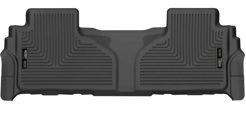 Husky Liners 21-23 Chevrolet Suburban X-Act Contour 2nd Rear Black Floor Liners - Main Product View