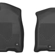 Load image into Gallery viewer, Husky Liners 21-23 Chevy Tahoe / 21-23 Cadillac Escalade X-Act Contour Black Front Seat Floor Liners - Main Product View