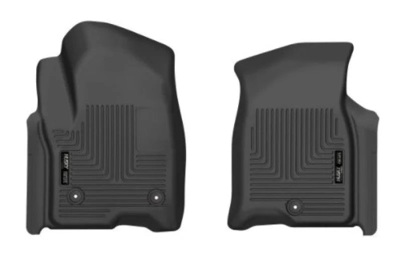 Husky Liners 21-23 Chevy Tahoe / 21-23 Cadillac Escalade X-Act Contour Black Front Seat Floor Liners - Additional View 9