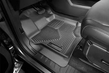 Load image into Gallery viewer, Husky Liners 21-23 Ford F-150 CC SC X-Act Contour Front &amp; Second Row Seat Floor Liners - Black - Side View