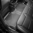 Load image into Gallery viewer, Husky Liners 21-23 Ford F-150 CC SC X-Act Contour Front &amp; Second Row Seat Floor Liners - Black - Back View