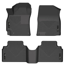 Load image into Gallery viewer, Husky Liners 21-23 Hyundai Elantra WeatherBeater Front &amp; 2nd Seat Floor Liners - Black - Main Product View