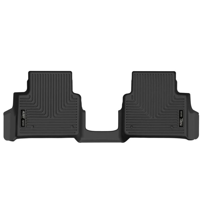Husky Liners 21-23 Jeep Grand Cherokee L 2nd Row Bucket Seats X-act Contour Rear Floor liner (Black) - Main Product View