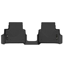 Load image into Gallery viewer, Husky Liners 21-23 Jeep Grand Cherokee L 2nd Row Bucket Seats X-act Contour Rear Floor liner (Black) - Main Product View