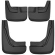 Load image into Gallery viewer, Husky Liners 21-23 Suburban/Tahoe/Yukon XL w/o Power Running Boards Front/Rear Mud Guards - BLK - Main Product View