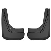 Load image into Gallery viewer, Husky Liners 21-23 Suburban/Tahoe/Yukon XL w/o Power Running Boards Rear Custom Mud Guards - Black - Main Product View