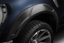 Load image into Gallery viewer, Husky Liners 21-24 Ford F-150 (Exl. F150 Lightning) DRT Style Fender Flares (Smooth) 4pc - Blk - Back View