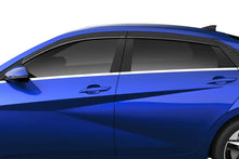 Load image into Gallery viewer, Husky Liners 21-24 Hyundai Elantra Ventvisor Low Profile (4pc) - Smoke - Detail View
