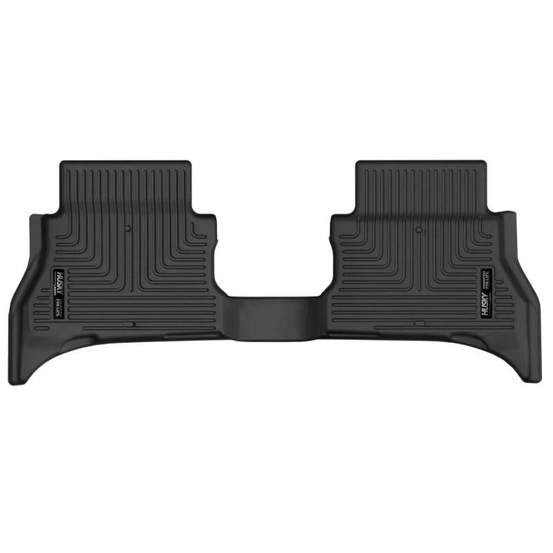 Husky Liners 21-24 Jeep Wrangler UL Rubicon 4xe Hybrid X-Act Contour 2nd Seat Floor Liner - Black - Main Product View