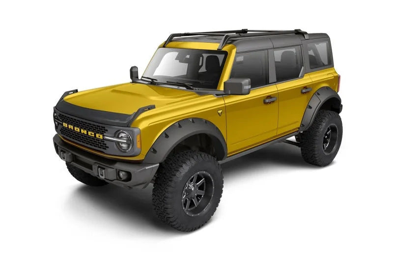 Husky Liners 21-25 Ford Bronco 2/4dr. (Excl. Raptor) Aeroskin - Matte Blk - Side View
