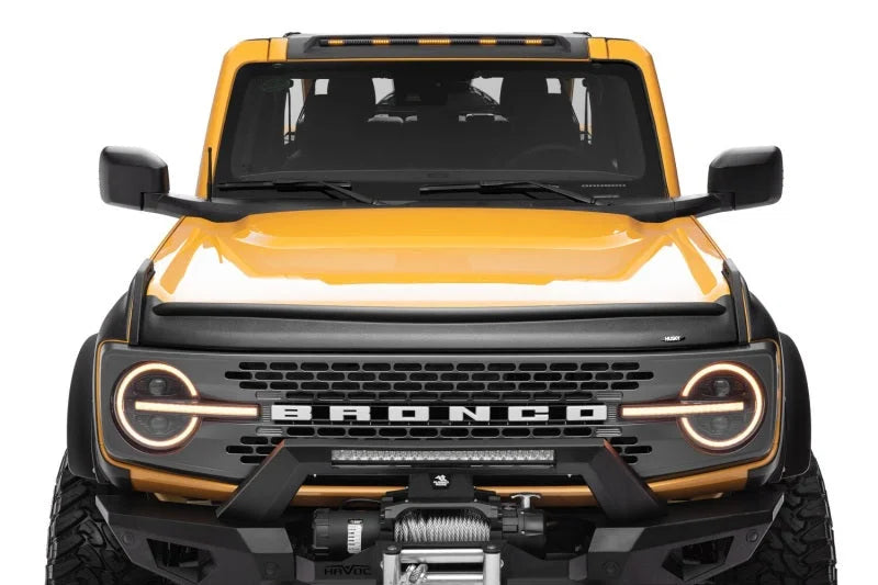 Husky Liners 21-25 Ford Bronco 2/4dr. (Excl. Raptor) Aeroskin II - Tex. Blk - Back View