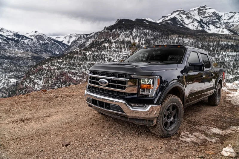 Husky Liners 21-25 Ford F-150 (Excl. 21-25 Trmr/Raptor & Excl. 24-25 Plat/KR) Aeroskin II - Tex. Blk - Installation View