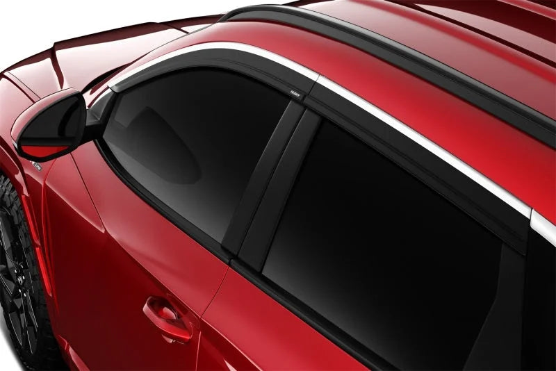 Husky Liners 22-23 Hyundai Tucson Ventvisor Low Profile (4pc) - Chrome - Side View