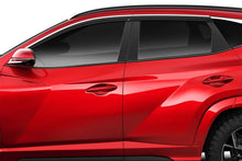 Load image into Gallery viewer, Husky Liners 22-23 Hyundai Tucson Ventvisor Low Profile (4pc) - Chrome - Back View