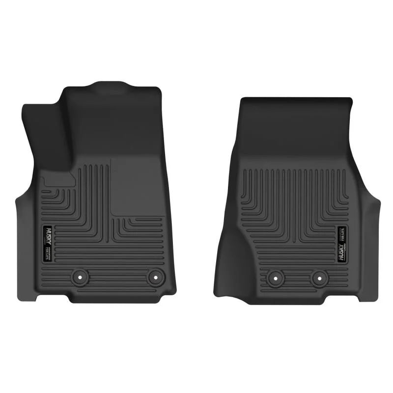 Husky Liners 22-23 Jeep Grand Cherokee X-act Contour Front Floor Liner (Black) - Main Product View