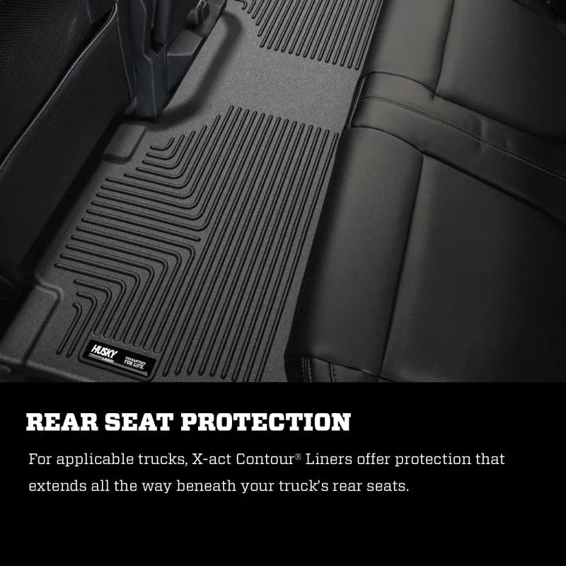 Husky Liners 22-23 Lexus NX250 / NX350 / NX350H / NX450H+ Black Front Floor Liners - Additional View 8