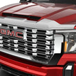 Load image into Gallery viewer, Husky Liners 22-24 Chevrolet Silverado 1500 LT TB/Custom TB/ZR2 Aeroskin Hood Protector - Chrome - Main Product View