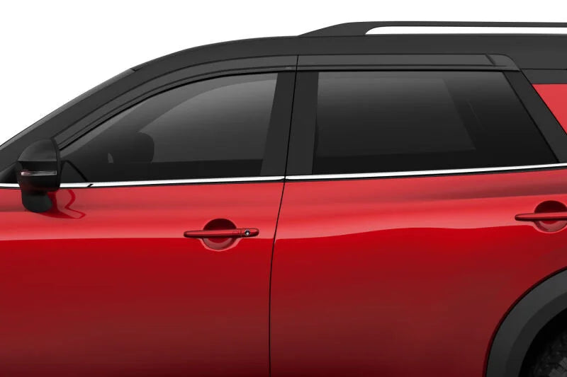 Husky Liners 22-24 Nissan Pathfinder Ventvisor Low Pro 4pc - Smoke - Detail View