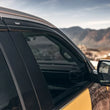 Load image into Gallery viewer, Husky Liners 22-24 Toyota Tundra CrewMax Ventvisor Low Profile (4pc) - Smoke - Side View