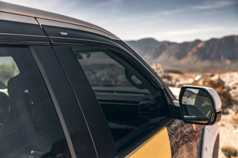 Husky Liners 22-24 Toyota Tundra CrewMax Ventvisor Low Profile (4pc) - Smoke - Side View