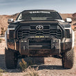 Load image into Gallery viewer, Husky Liners 22-24 Toyota Tundra CrewMax Ventvisor Low Profile (4pc) - Smoke - Installation View