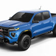 Load image into Gallery viewer, Husky Liners 23-25 GMC Canyon Aeroskin Hood Protector - Smoke - Detail View