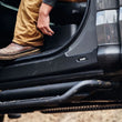 Load image into Gallery viewer, Husky Liners 24-25 Ford Ranger SuperCrew Trail Armor Rocker Panel (4pc Set) - Blk - Installation View