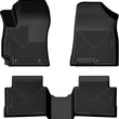 Load image into Gallery viewer, Husky Liners 24-25 Hyundai Kona Weatherbeater Front &amp; 2nd Seat Floorliner (3pc Set) - Blk - Main Product View
