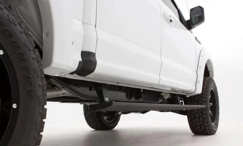 Husky Liners 21-25 Ford F-150 Ext Cab Trail Armor Rocker Panel (4pc Set) - Blk - Side View