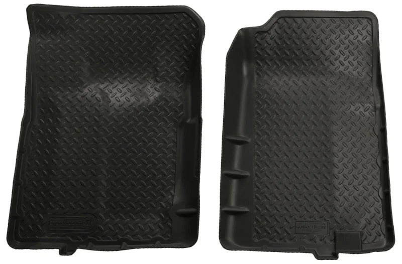 Husky Liners 92-94 Chevy Blazer/GMC Yukon Full Size (2DR) Classic Style Black Floor Liners - Main Product View