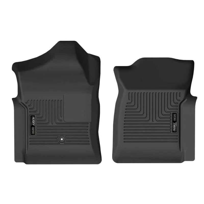Husky Liners 99-06 Chevrolet Silverado 1500 X-act Contour Front Floor Liners (Black) - Main Product View