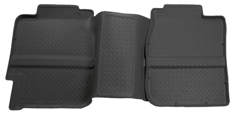 Husky Liners 99-06 Chevy Silverado/GMC Sierra (All Ext. Cab) Classic Style 2nd Row Black Floor Liner - Main Product View