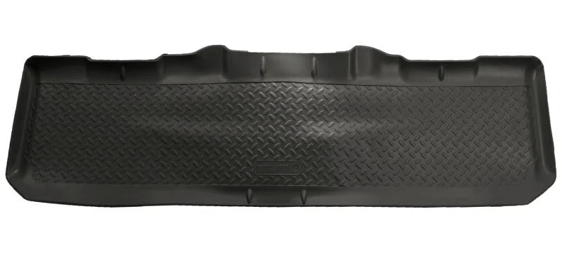 Husky Liners 99-07 Ford F-250-F-550 Super Duty Crew Cab Classic Style 2nd Row Black Floor Liners - Main Product View