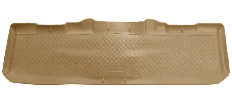 Husky Liners 99-07 Ford F-250-F-550 Super Duty Crew Cab Classic Style 2nd Row Tan Floor Liners - Main Product View