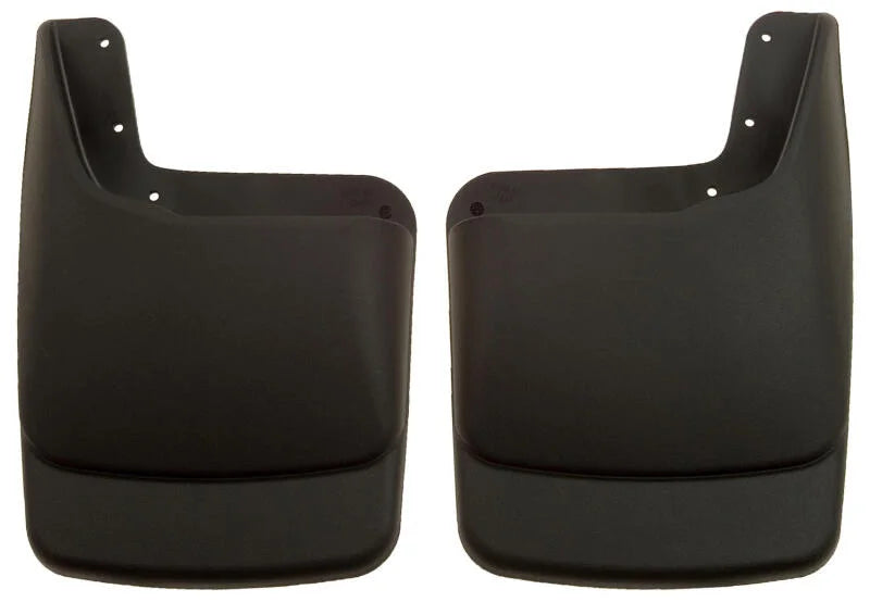Husky Liners 99-09 Ford SuperDuty Regular/Super/Crew Cab Custom-Molded Rear Mud Guards (w/Flares) - Main Product View